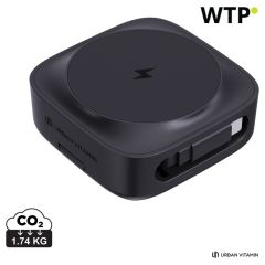 Urban Vitamin Goleta 2-v-1 magnetni brezžični polnilec s 15W moči, črna, XDP309.5301