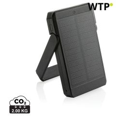 Skywave RCS rplastic solarni powerbank 5000 mAh 10W brezžični, črna, XDP322.361