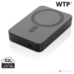 Amporia RCS reciklirana plastična močbank z močjo 10.000mAh z magnetom, črna, XDP322.8901
