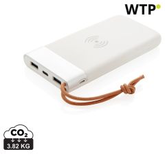 Aria 8.000 mAh 5W wireless charging powerbank, white, XDP324.693