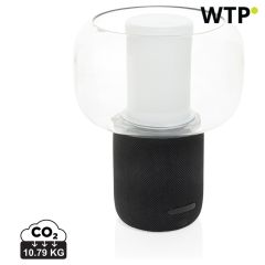 Lux RCS recycled plastic 10W speaker lamp, črna, XDP331.1501