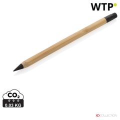 Bamboo infinity pencil with eraser, brown, XDP611.099