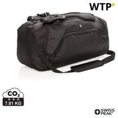 Swiss Peak RFID sports duffel & backpack, black, XDP762.261