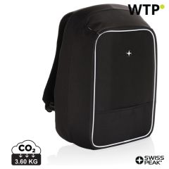 Swiss Peak AWARE™ anti-theft 15.6 laptop backpack, black, XDP763.091