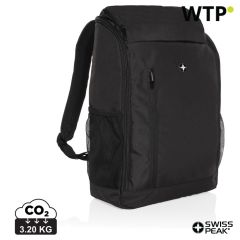 Swiss Peak AWARE™ easy access 15.6 laptop backpack, black, XDP763.111