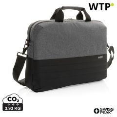 Swiss Peak AWARE™ RFID 15.6 laptop bag, grey, XDP763.122