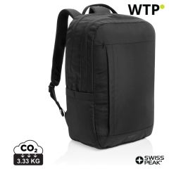 SP Aware™ RPET Edin 100% recycled 15.6 inch laptop backpack, black, XDP763.4801