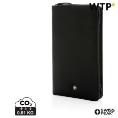 Potovalna denarnica Swiss Peak Heritage RCS rPU RFID, črna, XDP820.341