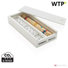 Deluxe mikado/domino u drvenoj kutiji, bijela, XDP940.153
