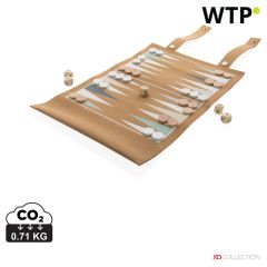 Britton plastična zložljiva igra backgammon in dama, rjava, XDP940.219