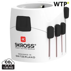 Adattatore da viaggio mondiale SKROSS Pro 3-Pole, bianco, XDRB1.103145