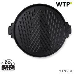 VINGA Monte Ardoise Grillplatte, 30cm, Schwarz, XDV261241