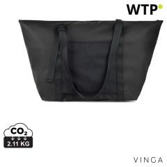 VINGA Livorno GRS recycled polyester weekend bag, black, XDV7070201