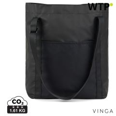 VINGA Livorno GRS recycled polyester tote, black, XDV7620401