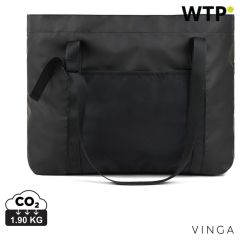 VINGA Livorno GRS recyceltes Polyester Maxi-Tote, Schwarz, XDV7620701