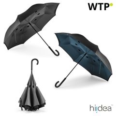 ANGELA, ombrello pieghevole reversibile in 190T pongee, 99146