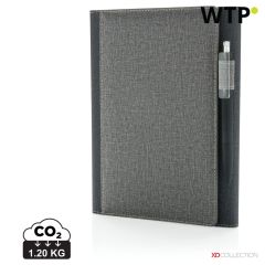 A5 Deluxe design notebook cover, grey, XDP773.082