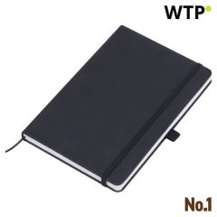 A5 bilježnica od kamenom papira Brussels, crno, EG528503