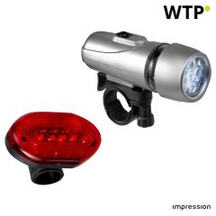 ABS bicycle lights Jordy, mixed, 4856-009999999