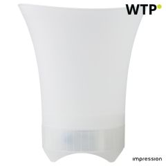 ABS ice bucket with speaker Annabel, white, 1042190-002999999