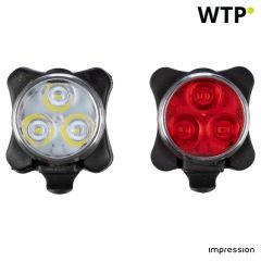 ABS polnilne kolesarske luči Elisabeth, mešana, 1107133-009999999