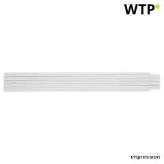 ABS ruler Karl, white, 6632-002999999