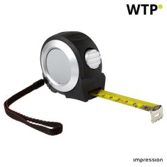 ABS tape measure Maximus, silver, 7919-032999999