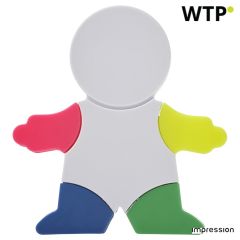 ABS text highlighter Ella, white, 8535-002999999