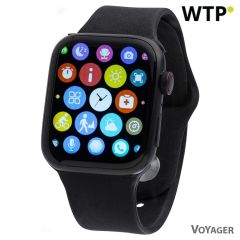 Aktivitätstracker, kabellose multifunktionale Uhr, Schwarz, V1221-03