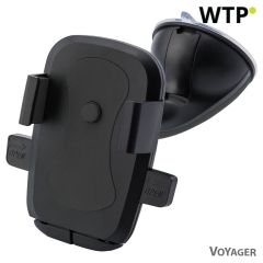 Adjustable mobile phone holder for car, black, V8714-03