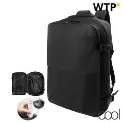 AeroBack, vacuum compression backpack, black, AP864142-10