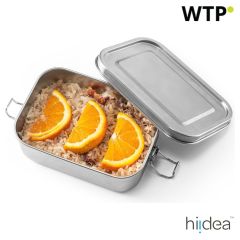 ALLSPICE, Lunch Box, Robust hermetic box made of stainless steel (90% recycled) 750 mL, silver, 94277-127