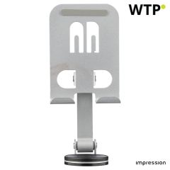 Aluminium alloy phone stand Anieke, Silber, 1349522-032999999