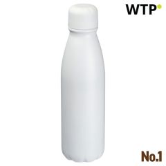 Aluminium drinking bottle 600 ml, white, EG151206