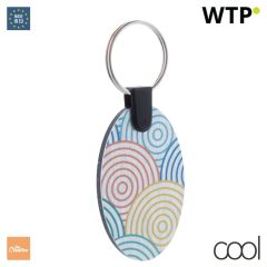 Aluudy B, keyring, silver, AP718938