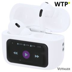ANC and ENC wireless earphones, white, VA364-02