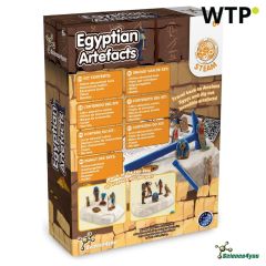 Ancient Egypt Excavation Kit II, Educational game supplied with a kraft paper gift bag (90 g/m²), made from FSC™ certified material and other controlled materials, white, 35852-106