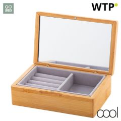 Arashi, bamboo jewellery box, natural, AP800467