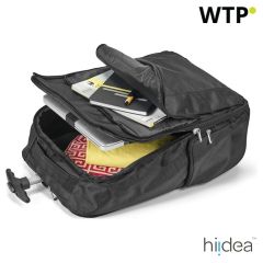 AVENIR, zaino trolley per laptop 17 in 1680D e 300D, nero, 92177-103