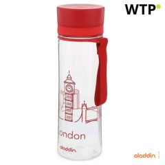 Aveo steklenica za vodo 0,6 L, rdeča, EGAL1001102C084