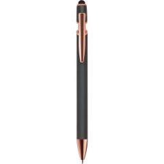 Aluminum and metal touch screen ballpoint pen, B11244