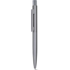 Kugelschreiber aus recyceltem Edelstahl, grau, B11274