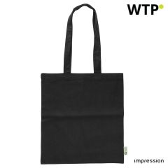 Recycled cotton shopping bag (120 gsm) Cassiopeia, 1039368