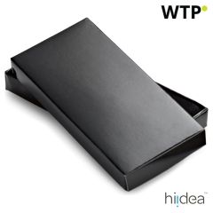 BACHMANN, Portachiavi in metallo con bordo in PU, nero, 93171-103