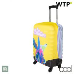 BagSave M, custom RPET luggage cover, white, AP715009