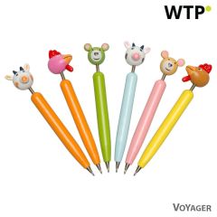 Ball pen animals | Lillian, mixed, V6120-00