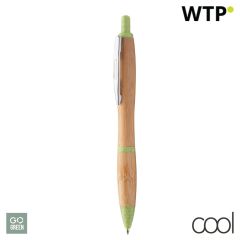 Bambery, bamboo ballpoint pen, green, AP810438-07