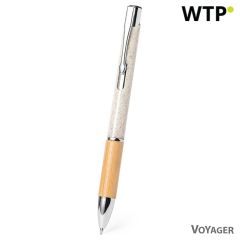 Bamboo and wheat straw ball pen, mixed, V9357-00