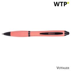 Bambusova kemijska olovka, olovka na dodir, ružičasta, V1933-21