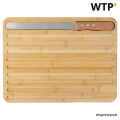Bambus Brot Schneidebrett Werner, braun, 1097558-011999999